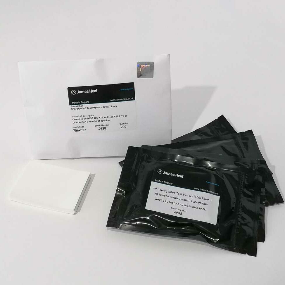 Impregnated Test Papers - 100mm x 75mm (50/150/200 pack)