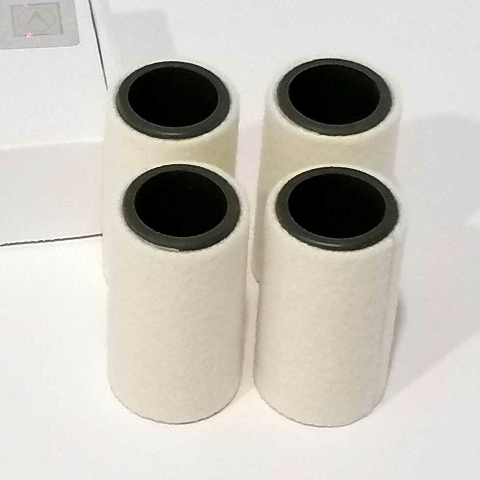 Felt-covered Polyurethane Tubes