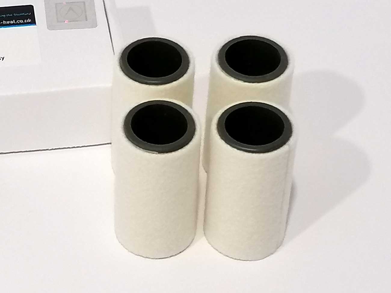 Felt-covered Polyurethane Tubes