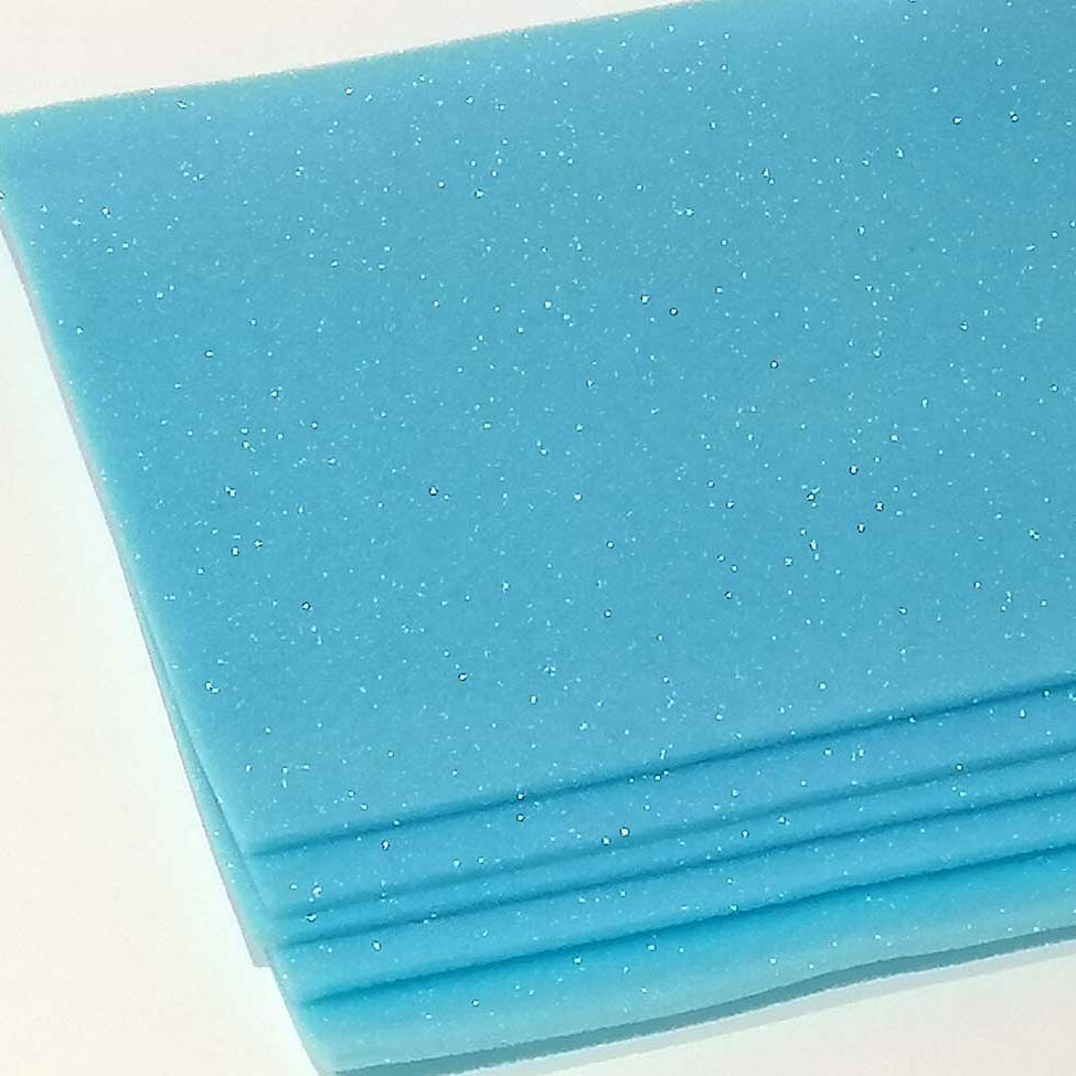 Polyetherurethane Blue Foam (375x250mm)