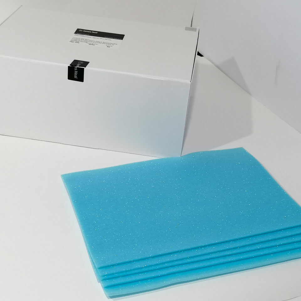 Polyetherurethane Blue Foam (375x250mm)